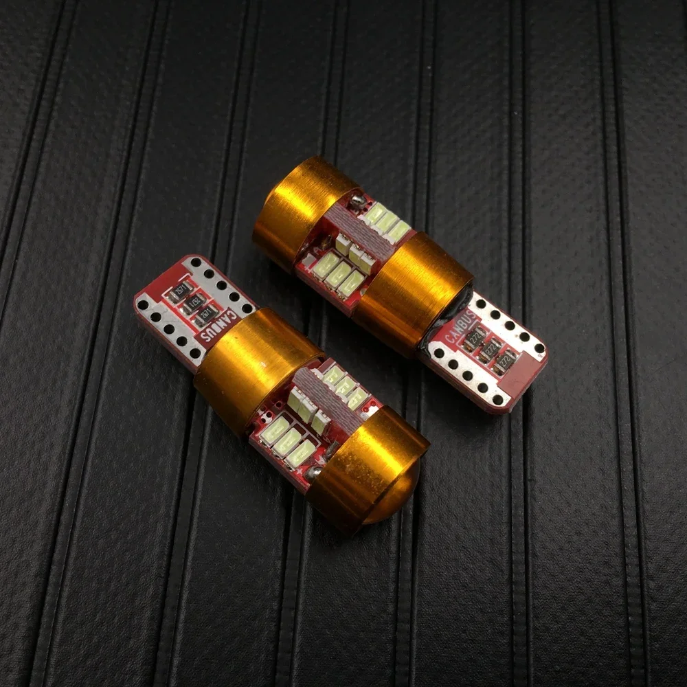 

Автомобильный светодиодный сигнальный светильник T10 12 В, оранжевый, янтарный, положение освещения для парковки, городские фонари T10 168 194 2825 W5W 19SMD, светодиодная лампа 2 шт.