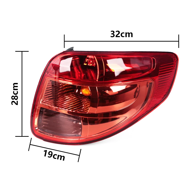 For Suzuki SX4 Hatchback 2007 2008 2009 2010 2011 2012 Car Rear Tail Light Assembly Brake Light Stop Lamp Tail With Bulb Auto