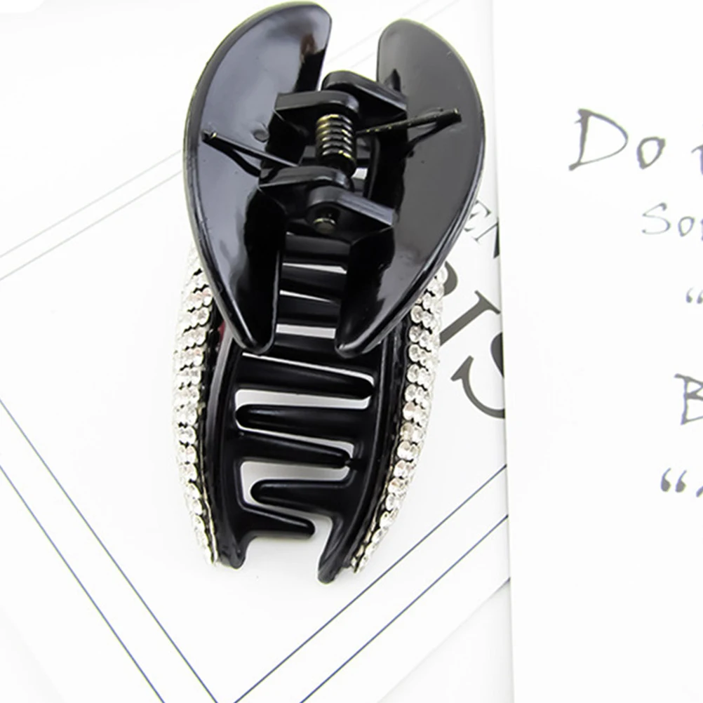 

Rhinestone Hair Claw Clips Large Claw Clamp Vintage Women Hairgrip Styling Snap Hair Accessories