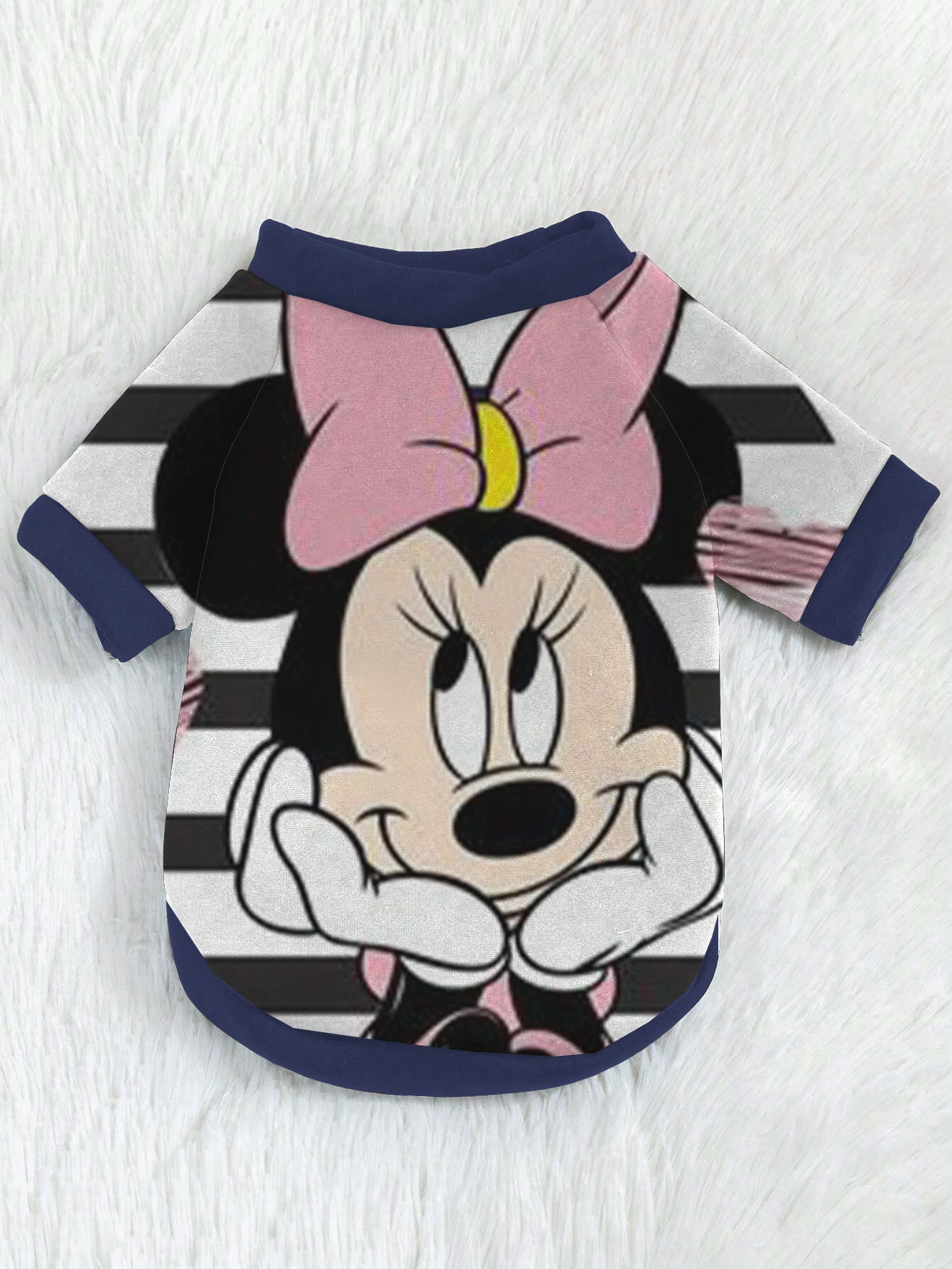 Pet products Thickened hoodie Disney Minnie Mickey Elements Dog fall hoodie thickened Chihuahua products Home garden dog clothin