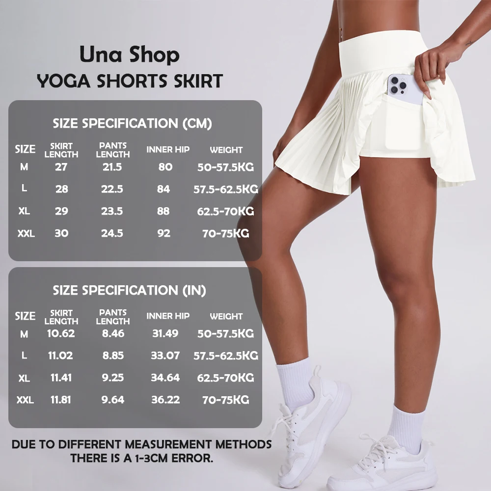 

Una-Shop плиссированная юбка, шорты для йоги для женщин, тренажерный зал, фитнес, быстросохнущие спортивные колготки с эффектом пуш-ап, спортивная одежда для тренировок, брюки с карманами