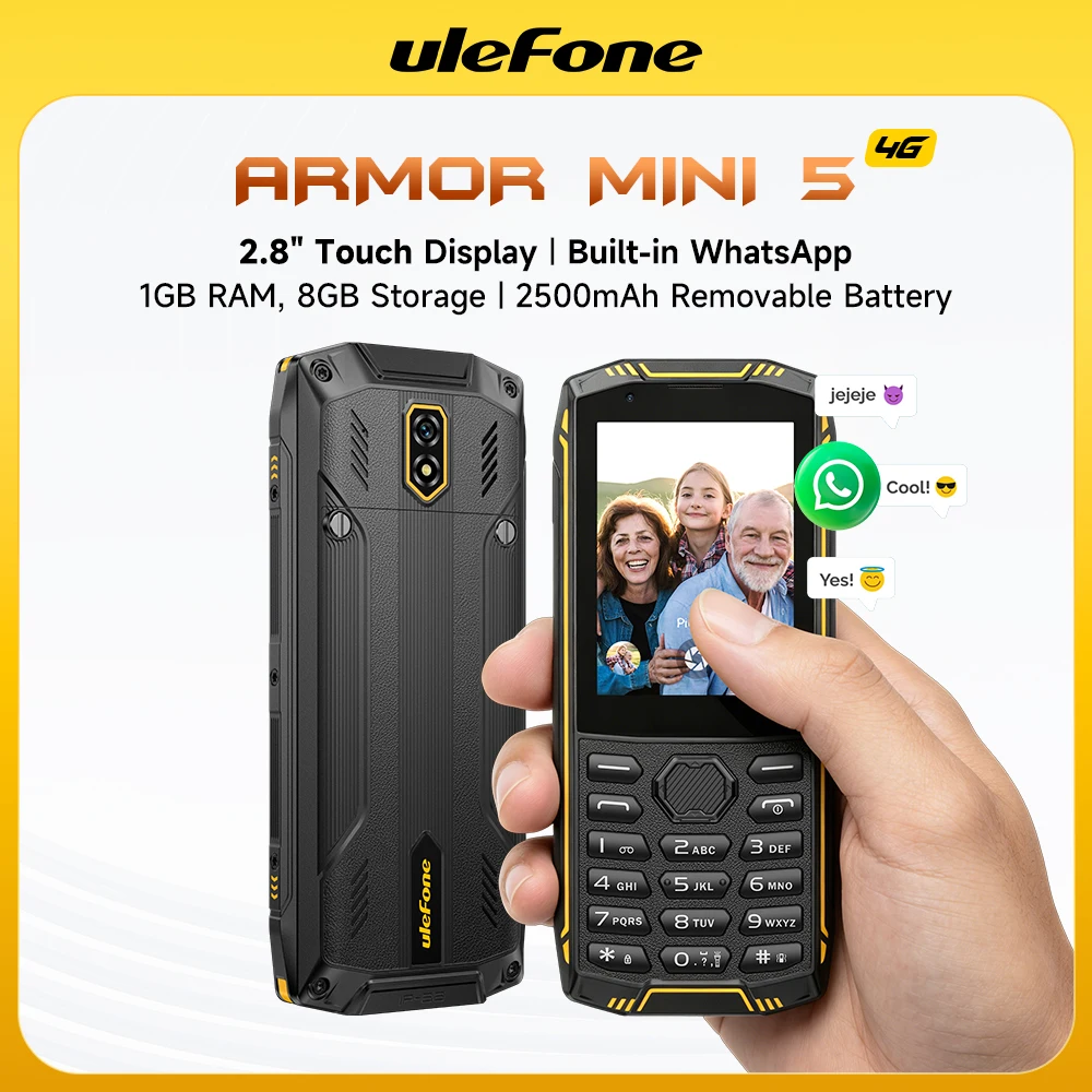 Ulefone Armor Mini 5 Rugged Phone 2.8