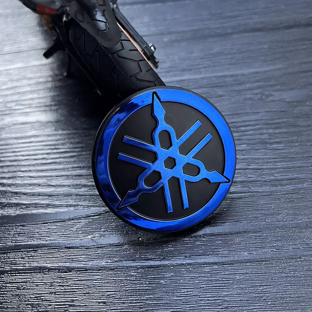 3D Ronde embleemstickers Motorfiets Scooter Modificatie Accessoires 5cm ABS Aluminium Badge Waterdichte stickers