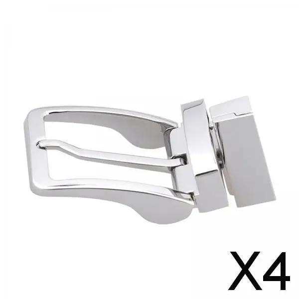 

4 сменных пряжки из сплава, мужские для ремня диаметром 33–34 мм, одинарные