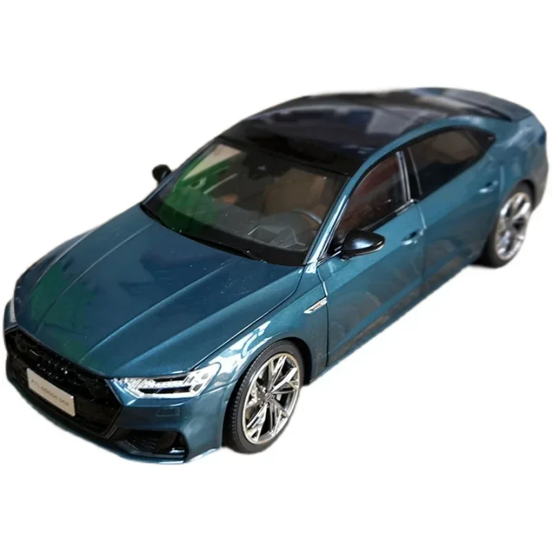 Model samochodu ze stopu A7L 1:18, odlewany, sedan, wysoka jakość symulacji, pojazd, zabawki dla dorosłych, prezenty, kolekcja