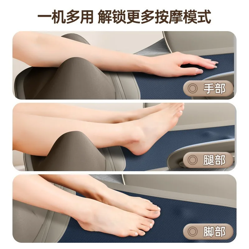 Full-body Massage Pad for Neck, Waist and Back. Home Use Massage Cushion. Multi-functional Kneading and Massage Device.