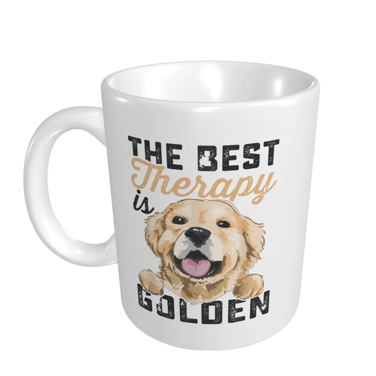 Mark Cup Mug The Best Is Golden Retriever Dog Coffee Mugs Tea Milk Water Cup Travel Mugs For Office Home