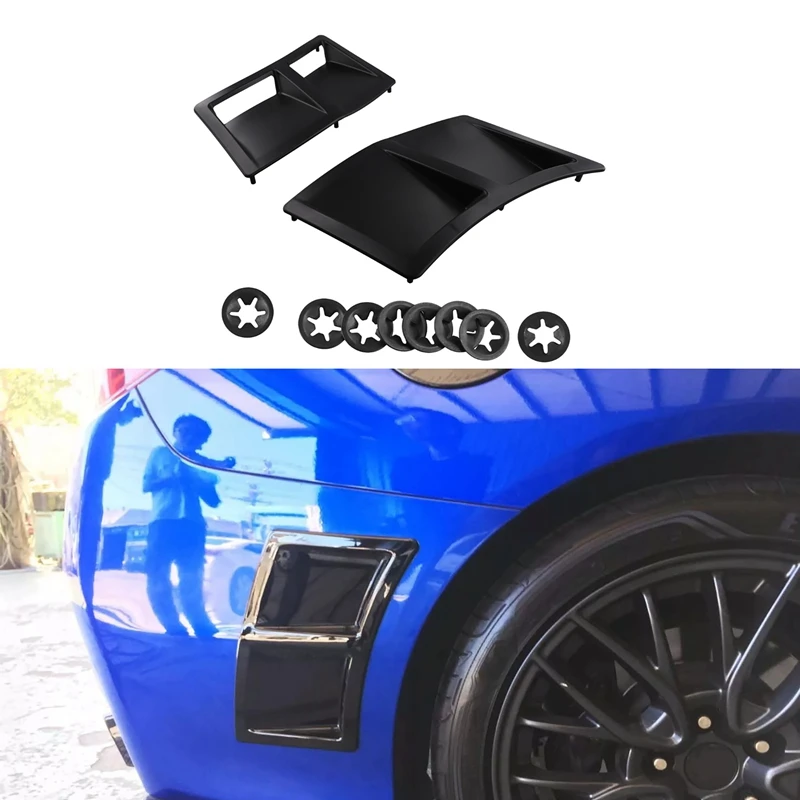 Car Rear Side Vent Fender Intake Cover Fit For SUBARU WRX STI 4Th 2015-2021 A