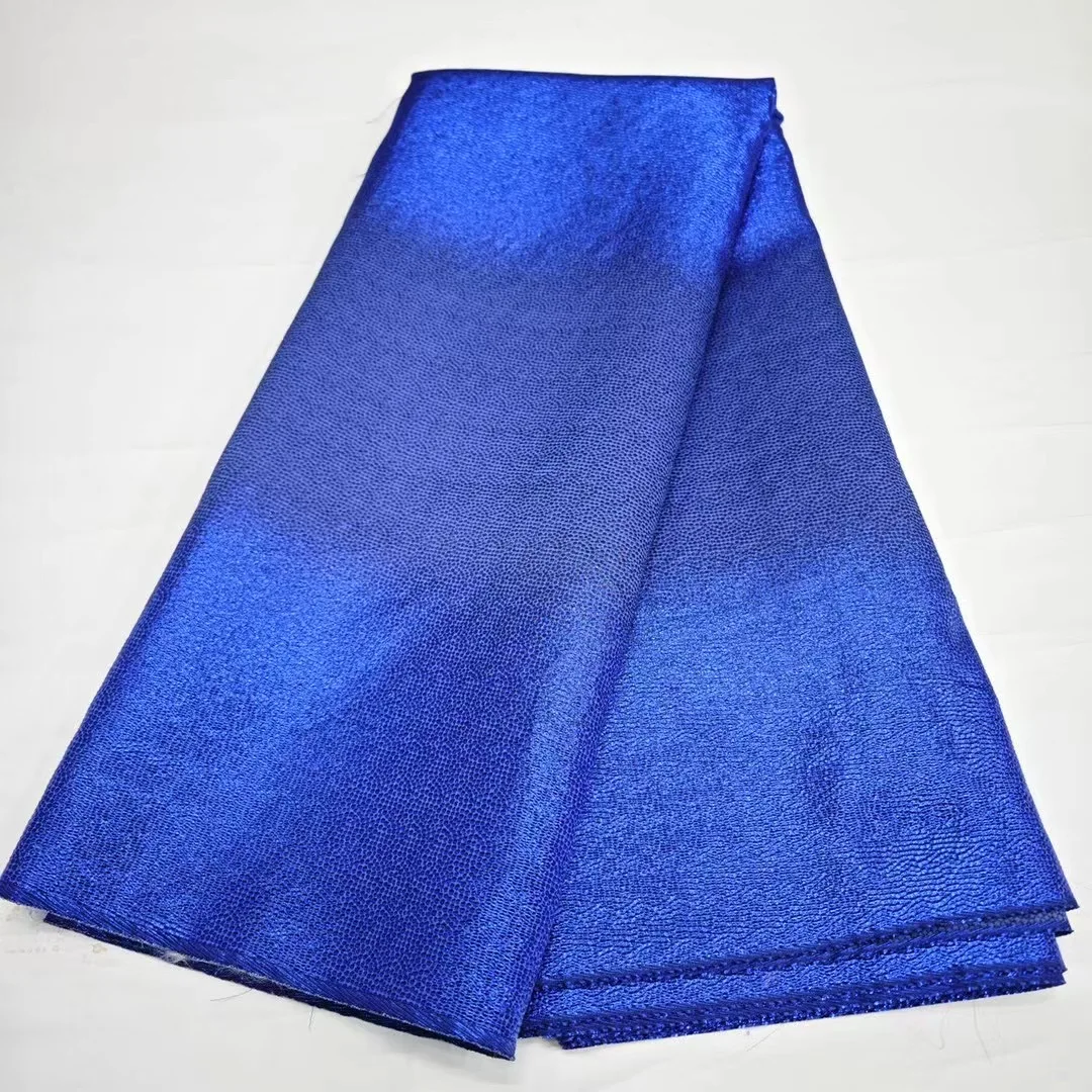 

Африканская парча, жаккардовая кружевная ткань, высокое качество, 5 ярдов, сетчатая кружевная ткань, французская позолоченная кружевная ткань для свадебного платья AH6180