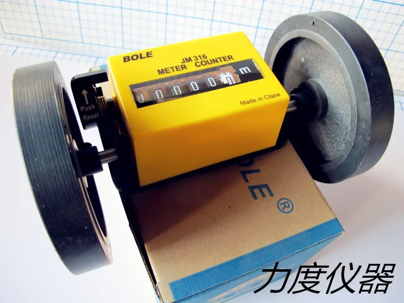 JM-316 Roller Type Meter Mechanical Code Meter with Meter Wheel