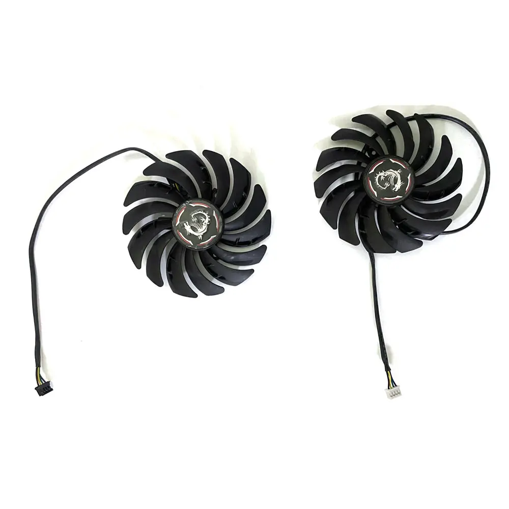 

Cooling Fan 95MM PLD10010S12HH DC12V 0.40A 4PIN graphics fan RTX2070 X-8G Cooling Fan for MSI RTX 2070 GAMING Z GPU Card Fan