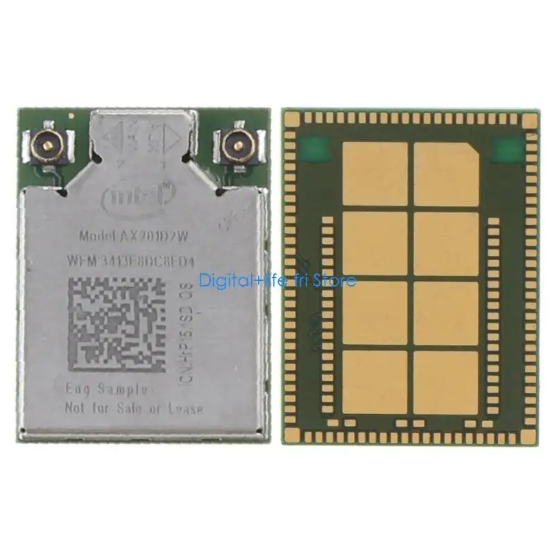 

E06D AX201D2W NGFF for M.2 CNVIo2 Wireless WiFi 6 Card 2.4 802.11ac Bluetooth-Compatible 5.0 Dual Band Wifi Card