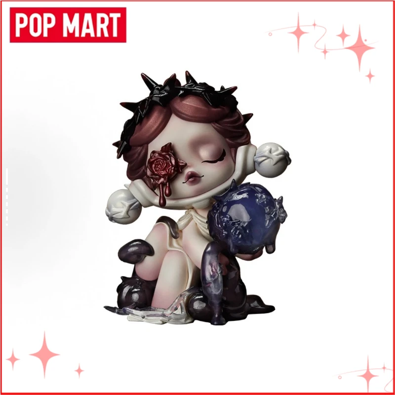 

POPMART Morning Rush Temperature Weekday Wonderland Temperature Courtyard Ink Plum Blossom SP Hidden Blind Box Figurine Gift