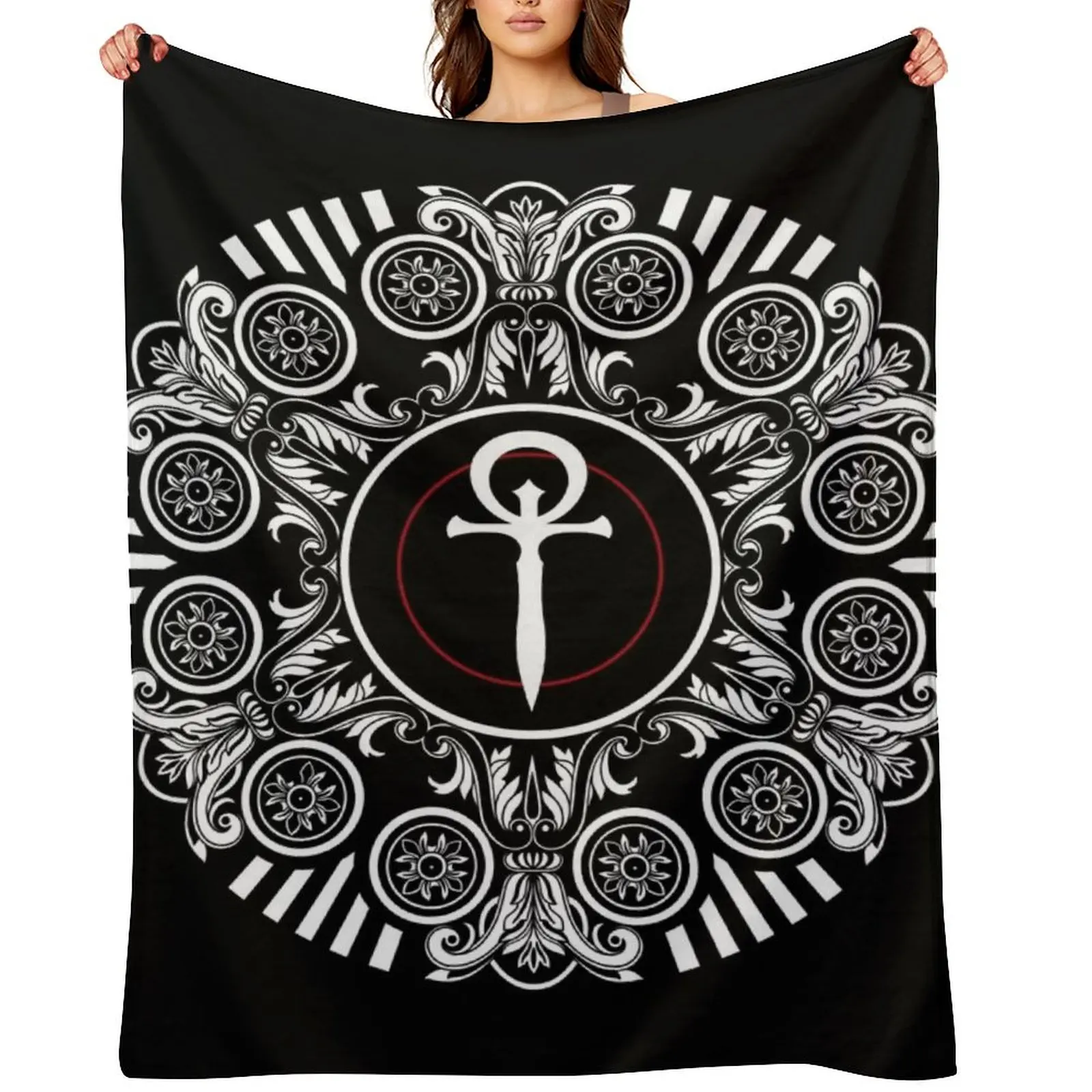 

Vampire the Masquerade Throw Blanket cosplay anime Blankets For Sofas for babies Decorative Beds Blankets