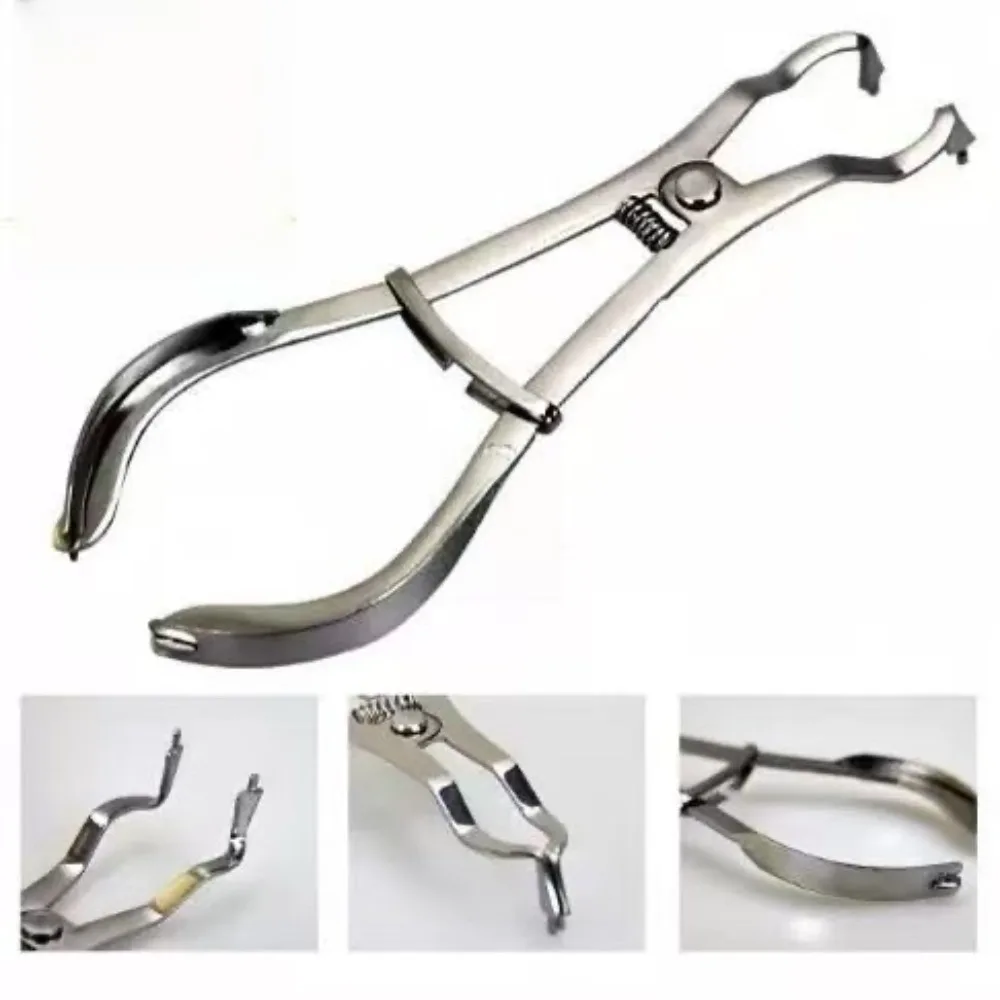 Medical Grade Dental Douban Pliers Stainless Steel Matrix Band Forceps for Teeth Filling Restoration