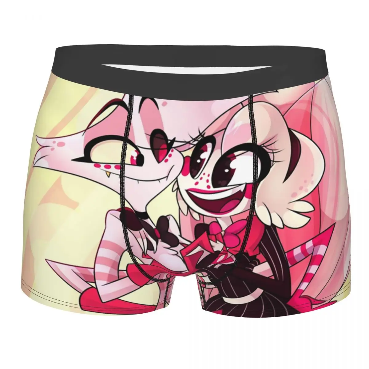 

Cool Angel And Molly Boxers Shorts Underpants Men's Comfortable Helluva Animated Web Movie Briefs Underwear