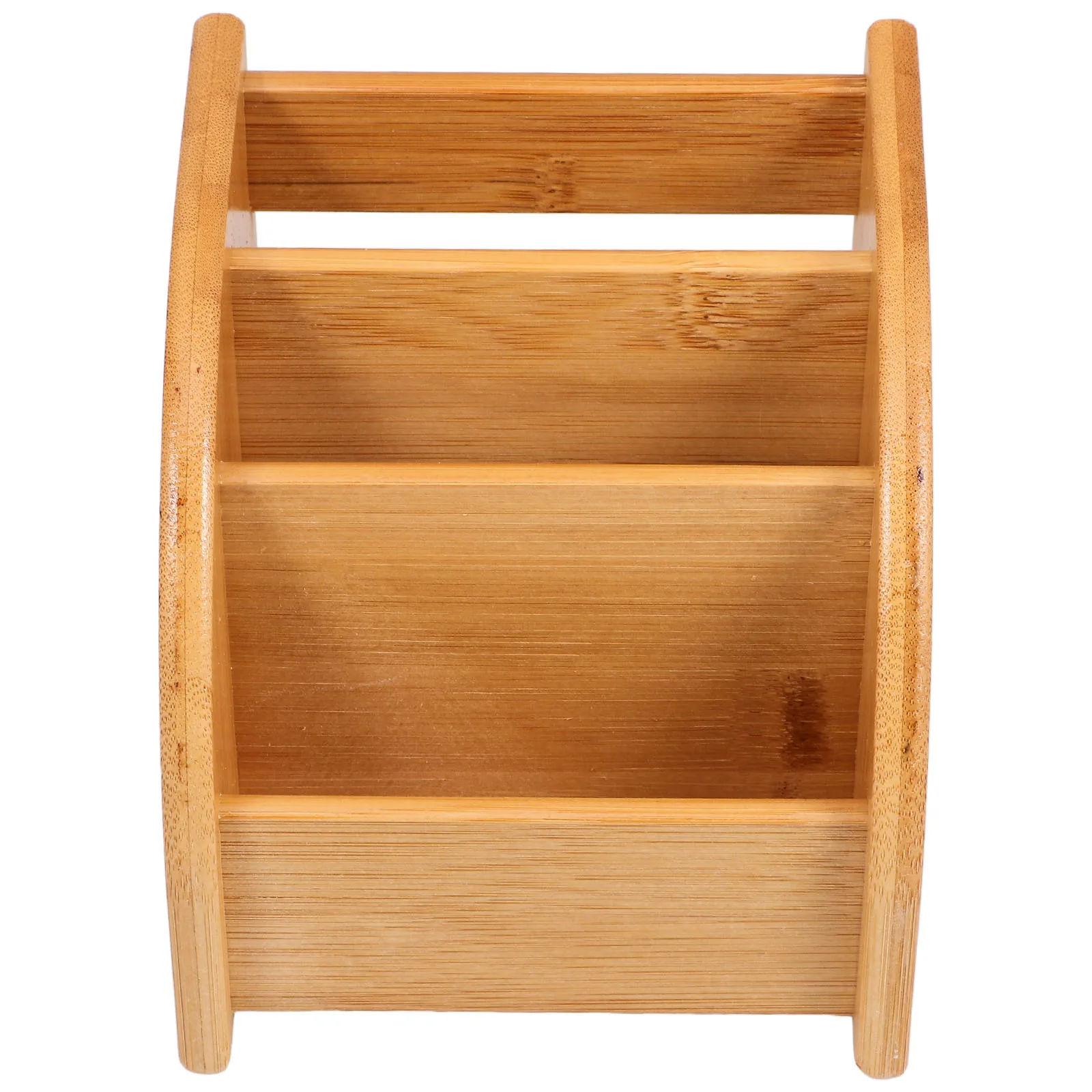 

Wooden Desk Organizer Pen Holder Multifunctional Office Storage Container For Pencils Markers Crayons Desktop Supplies Stand