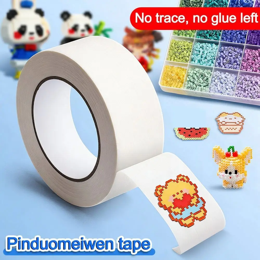 Handmade Perler Beads Masking Tape DIY Toy Accessories No Shifting Ironing Protection Template Paper Perler Bead Tool No Residue