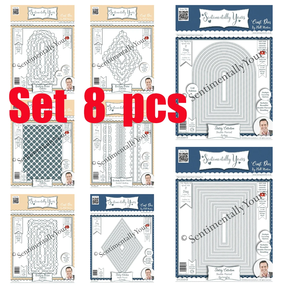 DL Accessory Panel Slimline Collection Extended Family A5 Set Metal Cutting Dies DIY Scrapbook Paper Festive Stamps Template image 3