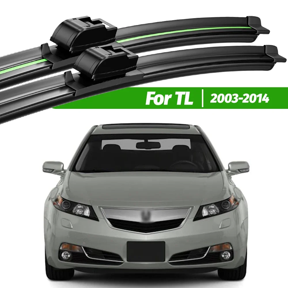 

For Acura TL 2003-2014 2pcs Front Windshield Wiper Blades 2005 2007 2008 2009 2010 2011 2012 2013 Windscreen Window Accessories