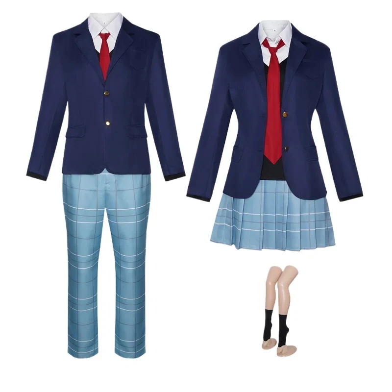 Anime My Up Darling Season 2 Cosplay New Gojo Wakana/ Kitagawa Marin Costume Girls Dress School Uniform Wig Suit Wx,3;b'2. view 2