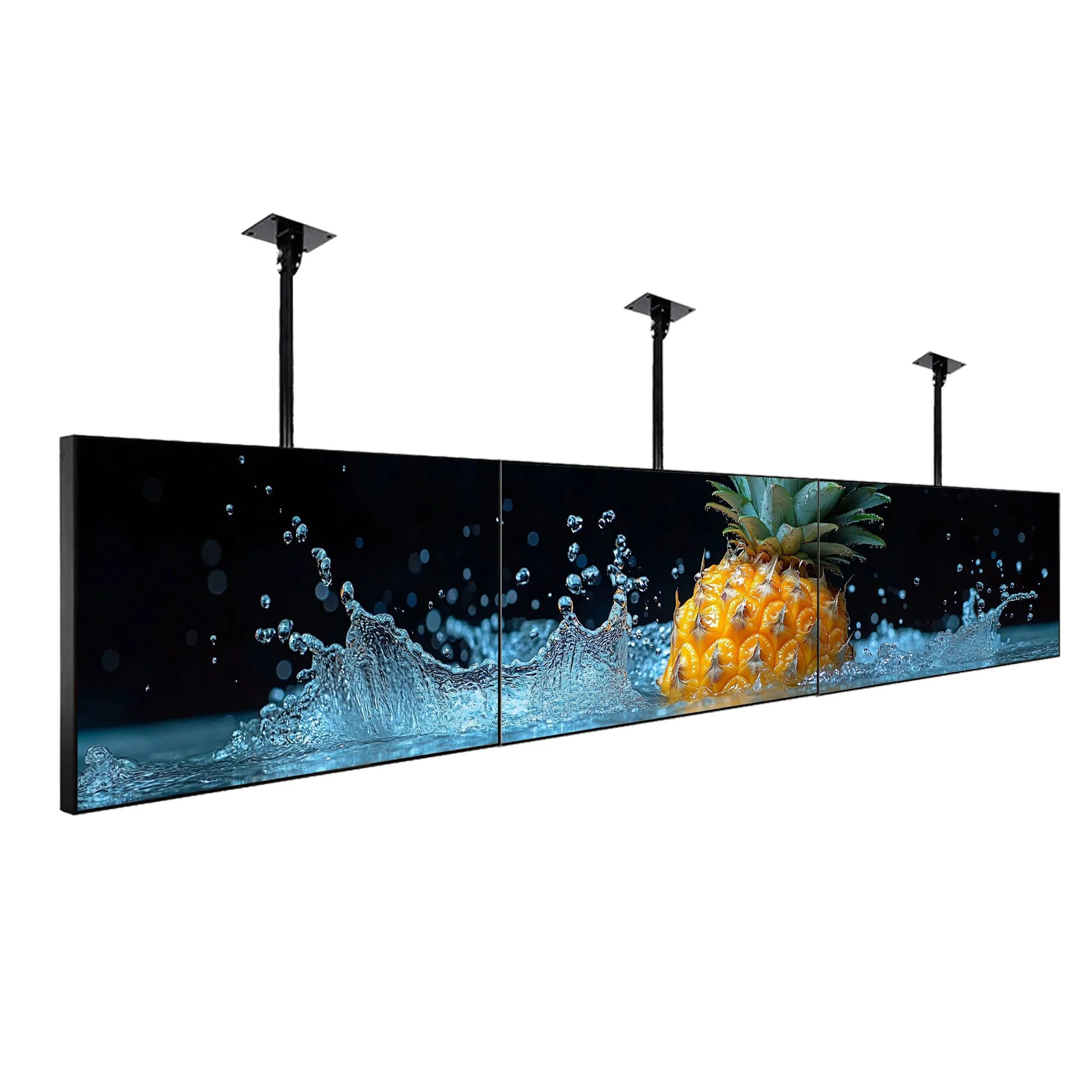 43 - 65 Inch Digital Menu Board Indoor Wall Mounted LCD Advertising Screen for Dynamic Restaurant Signage