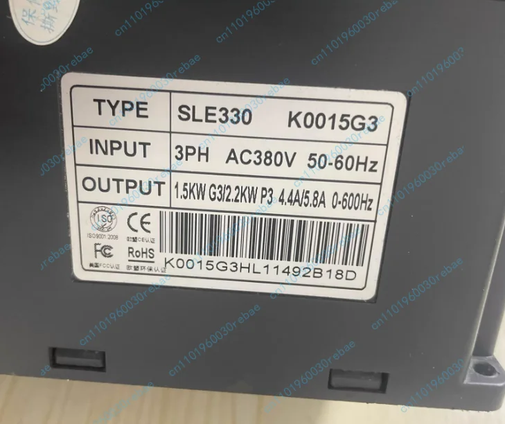 Accessories 1pcs frequency converter k0015g3 1.5kw 380v three-phase input, output 1.5kw g3/2.2kw p3