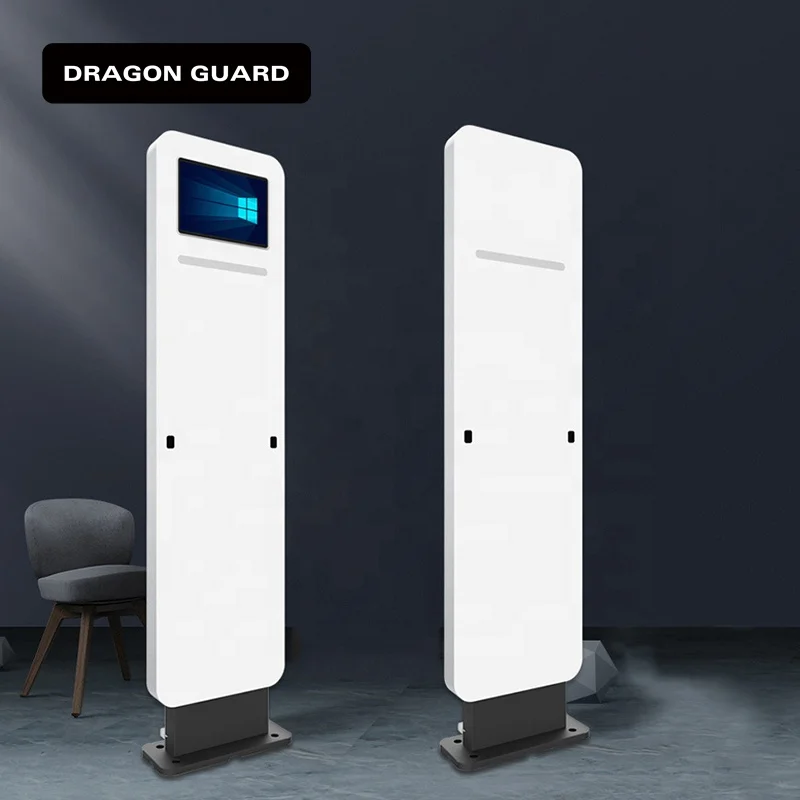 RIA06 Dragon Guard Smart Access Control Security Entry Door Anti-theft Walk Through UHF RFID Gate Reader 860-960MHz Frequency