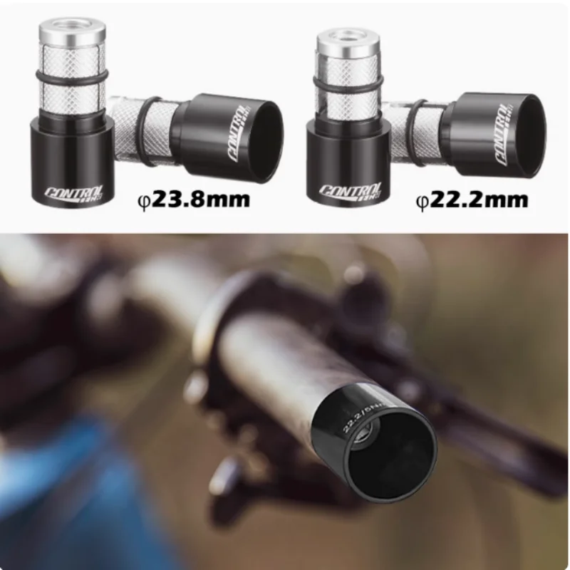 AliExpress NONE Controltech bicycle extends the carbon fiber swallowtail handle straight to the extension seat of the highway bending handle ext
