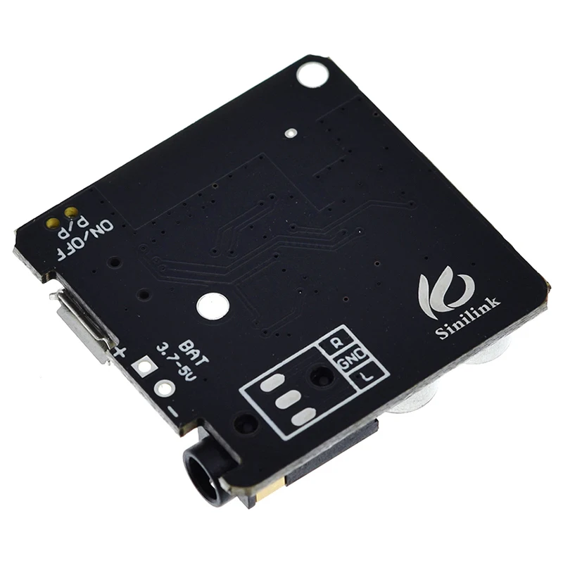 Placa Receptora de Áudio para Sinilink, Módulo de Música Sem Fio, Bluetooth 5.0, WiFi, Controle Móvel APP, MP3 Lossless Decoder