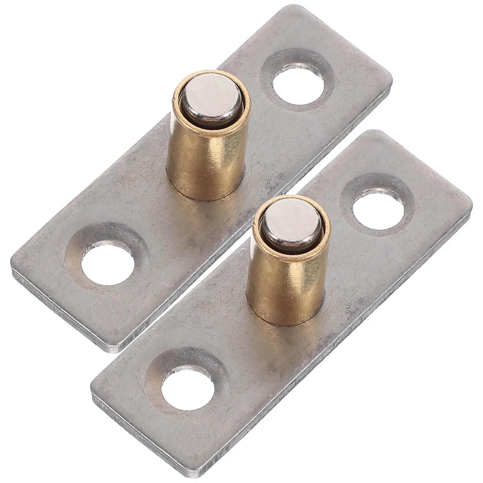 

2 pcs Sliding Door Positioner Barn Door Floor Guide Wooden Roller Copper Closet Simple Installation Stable Performance Safe