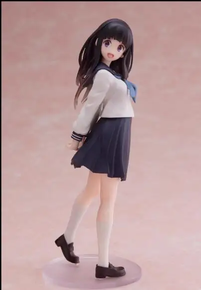 

18CM Newest Promotional price 2023 In stock!100% Original Hyouka Chitanda Eru Action Figure collectible model toys for boys