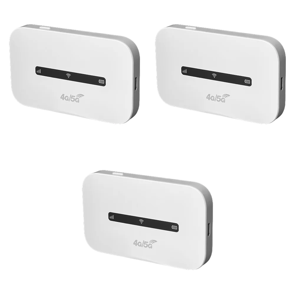 ポータブルwifiルーター4g lte,モバイルアクセスポイント,3000mah