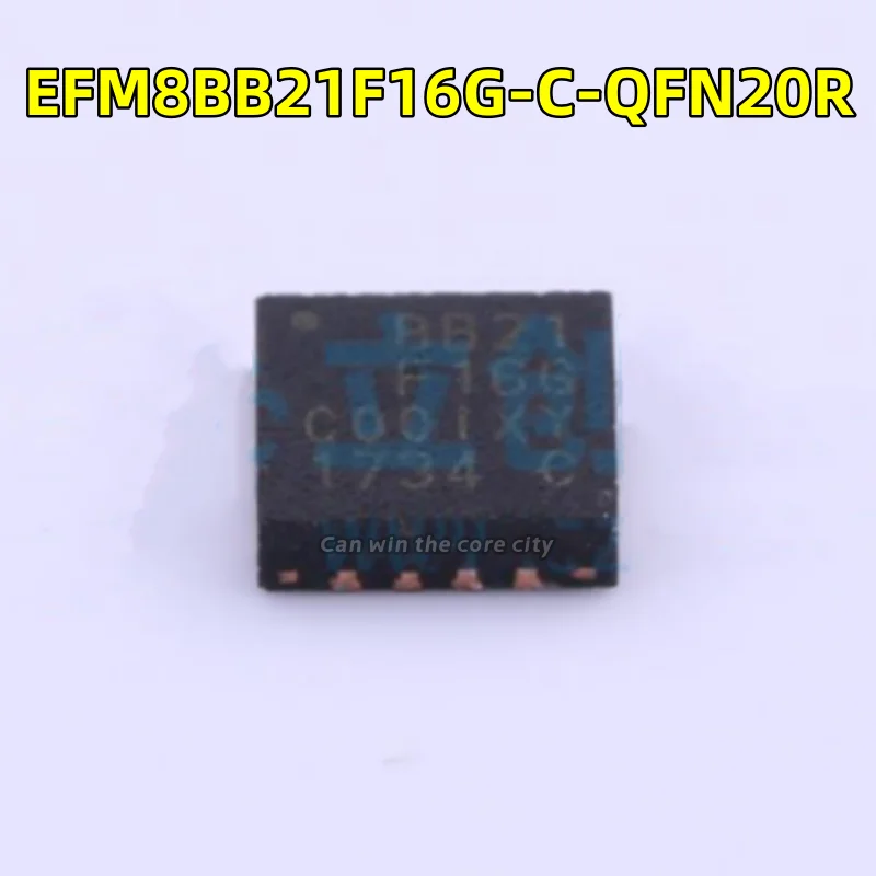 

1-100 PCS/LOT Brand New EFM8BB21F16G-C-QFN20R screen printed BB21F16G singlechip microcontroller QFN-20