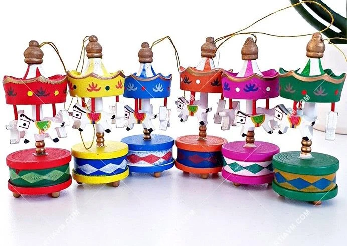 Tiny Carousel 6 pack Gift,love,friendship,celebration,fun,Joke, Cute, ships from Turkey