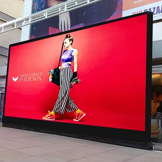 Custom Weatherproof Outdoor LED DisplayDisplay Cabinet Screen P8 Fixed Installation Poster Display Outdoor Display view 2