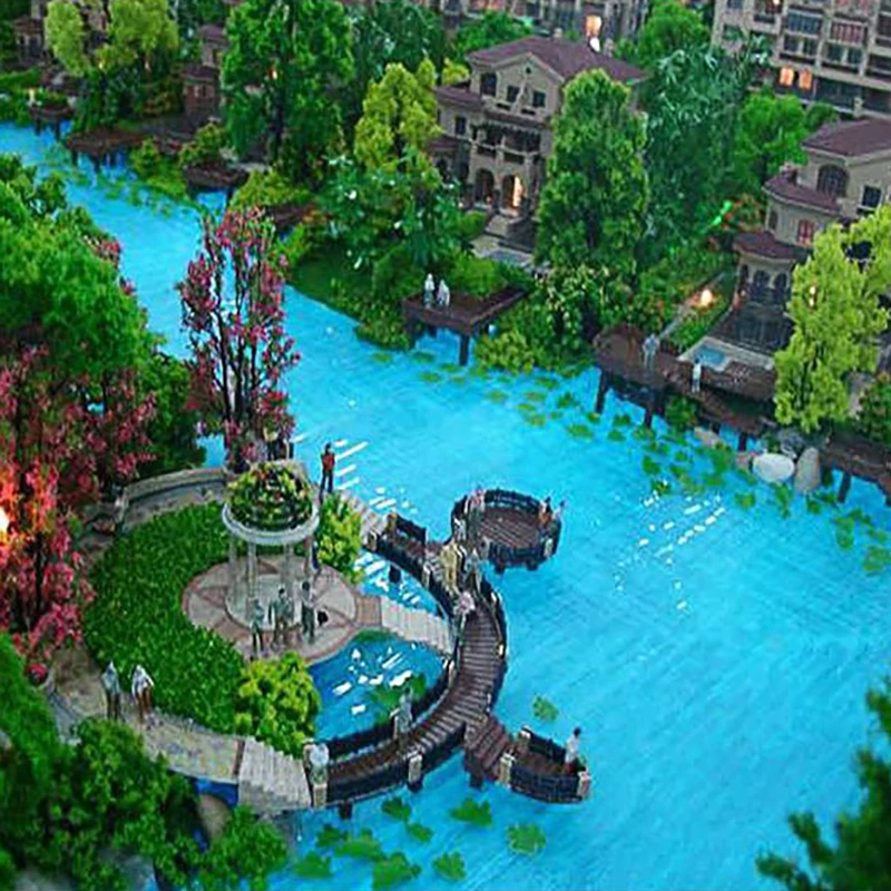 

Формируйте сцену с помощью 50 мл моделирующей пасты, имитирующего водяного эффекта своими руками для диорамы с водными знаками