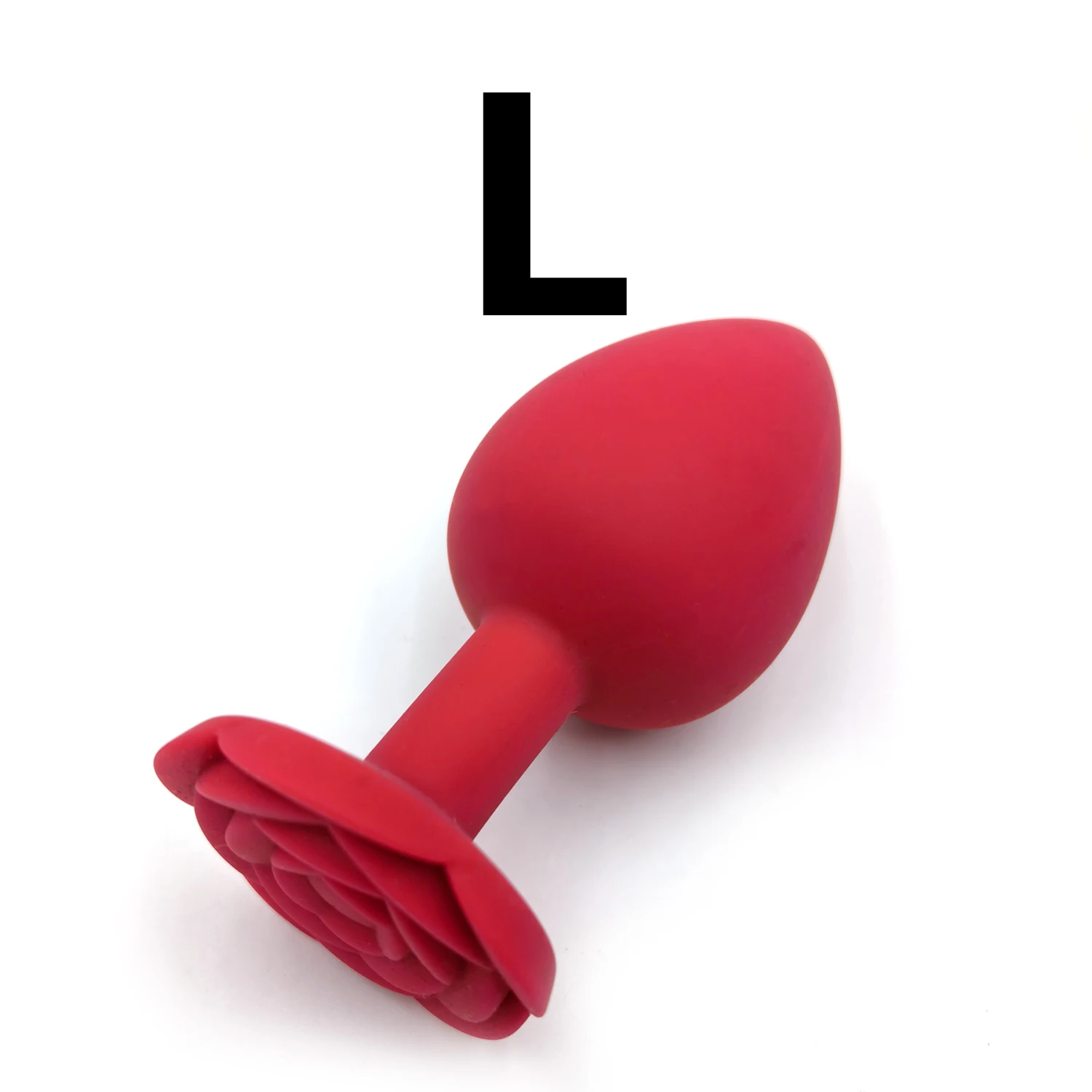 Plug anale a forma di rosa in silicone per principianti ed esperti_voghion.com