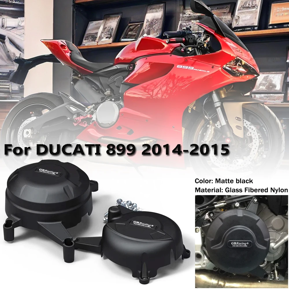

for DUCATI 899 2014-2015 GBRacing Engine Cover Protection Motocrosss Anti collision protection kit Accessories and modifications