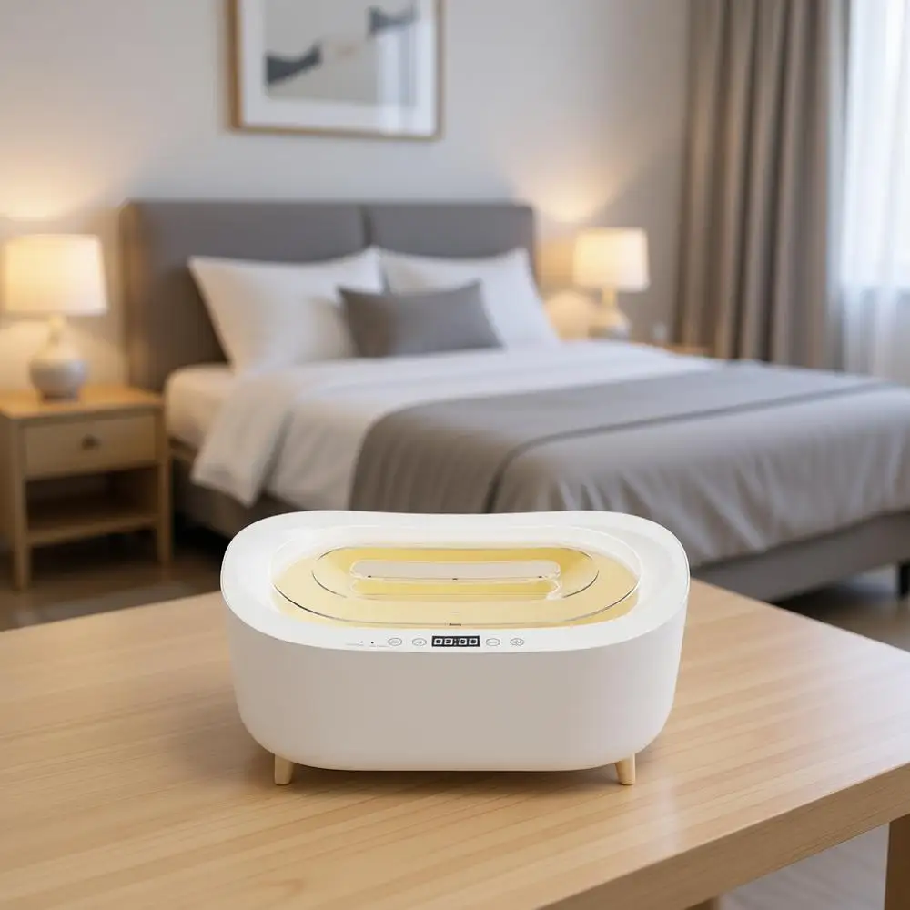 

Интеллектуальный набор для нагрева парафина, 8 сменных восковых стержней для рук и ног, профессиональный спа-уход (A)