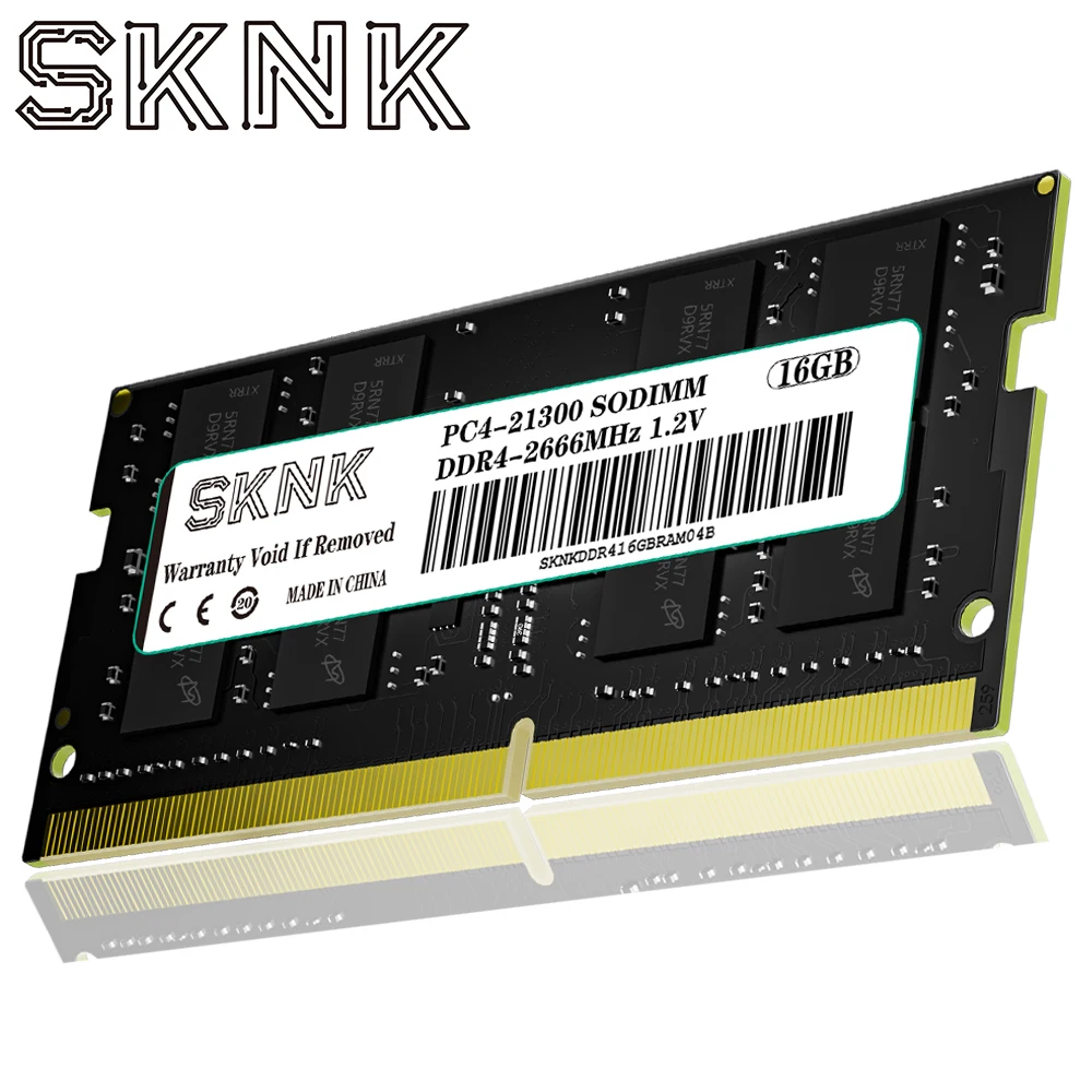 Imagem -02 - Memória Ram do Caderno de Sodimm para o Portátil Ddr4 4gb 8gb 16gb 3200mhz 2666mhz 2400mhz 2133mhz Pc4 260pin 1.2v