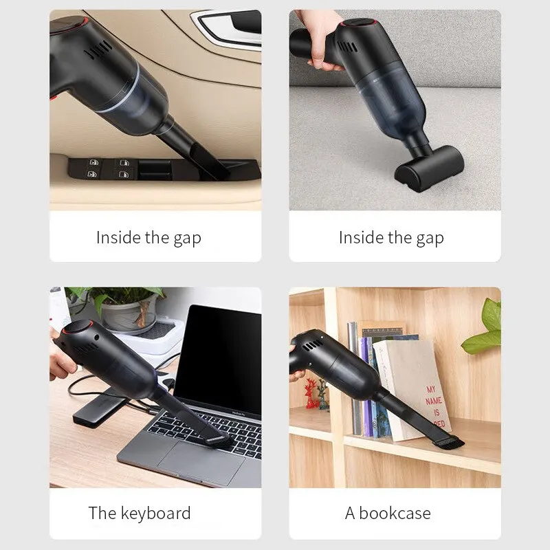 Wireless Vacuum Cleaner Car Household High Power Charging Mini Handheld Portable Car Car Vacuum Cleaner