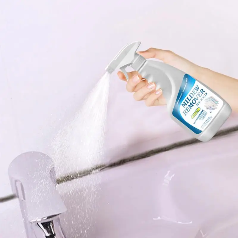 500ml Mould Cleaning Spray Wall Mold Remover Cleaning Spray Bathroom Kitchen Cleaning Effective Mildew Removal Spray Cleaner