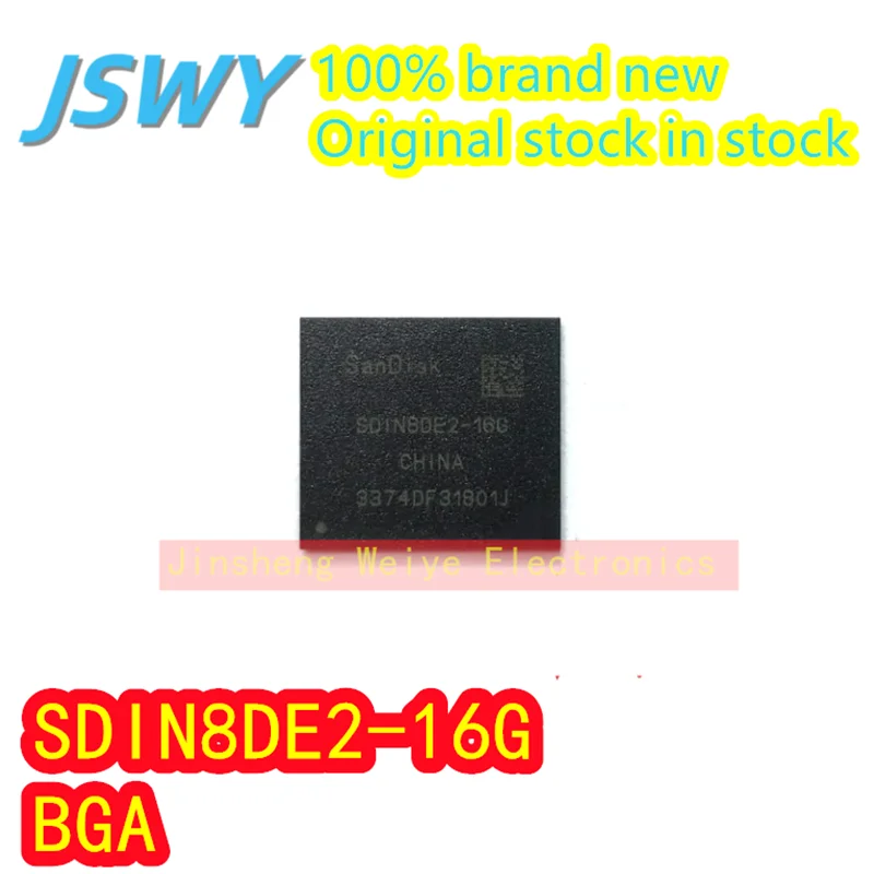 

(1/10piece) SDIN8DE2-16G BGA153 ball 16GB font 4.5 version memory particles emmc chip 100% brand new good quality spot