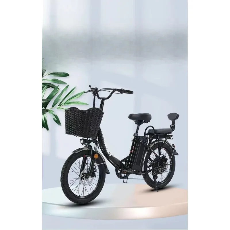 

New national standard lithium battery electric vehicle bicycle adult lightweight variable speed pedal scooter battery car
