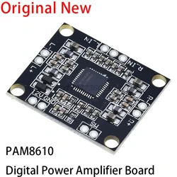 10PCS PAM8610 digital power amplifier board 2 x15w dual channel stereo mini class D power amplifier board