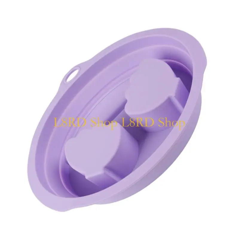 Bassin trempage pour les mains en Silicone, Portable réutilisable, pour soins des ongles à domicile, L8RD