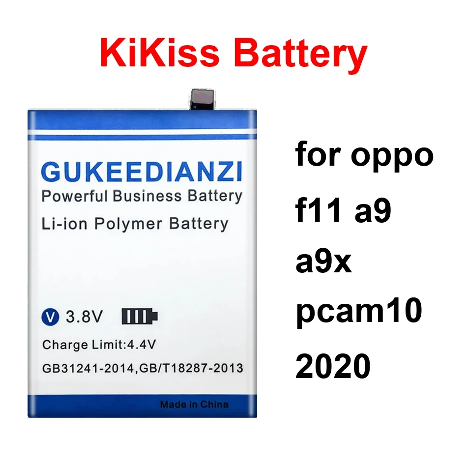 

Mobile Phone Battery High-Capacity BLP707 BLP727 BLP709 4400-5500Mah For Oppo F11 A9 A9x PCAM10 2020