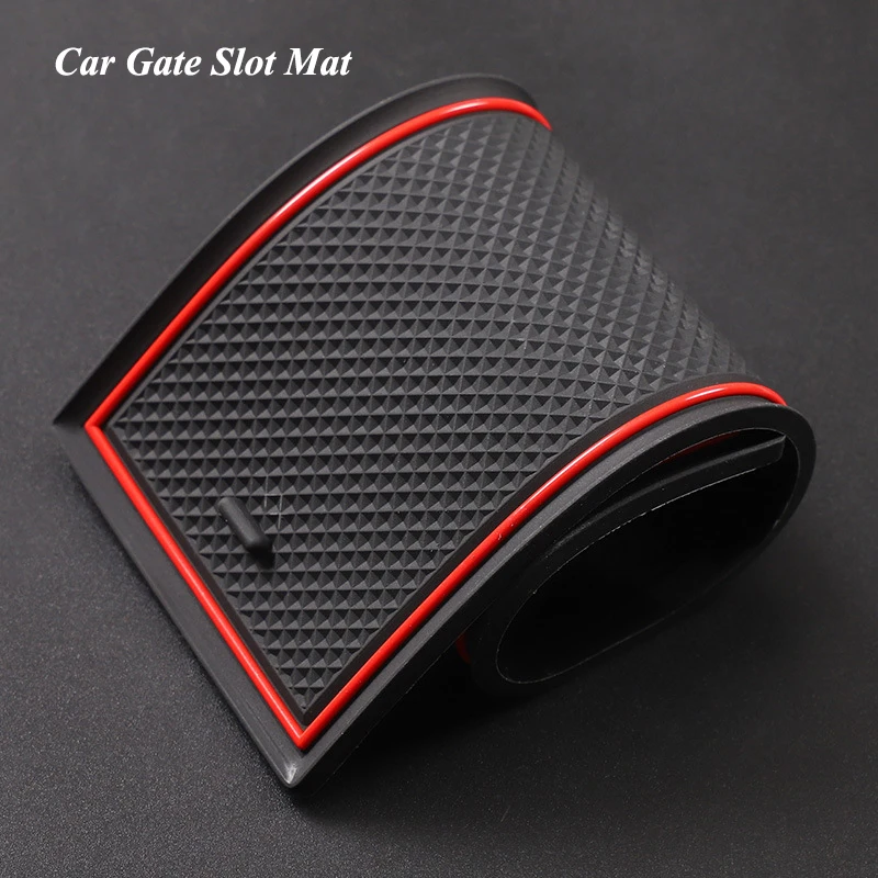 

Anti-Slip Gate Slot Mat Rubber Coaster For Honda HR-V 2023 US Version Non-Slip Mats Door Groove Pad Car Interior Accessories