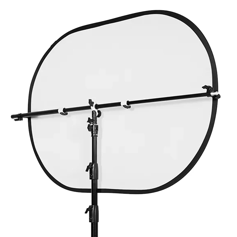 Portable Oval Multi-Disc PVC Studio Photo Diffuser Collapsible Transparent White 150x200cm Reflectors Photo Studio Accessories